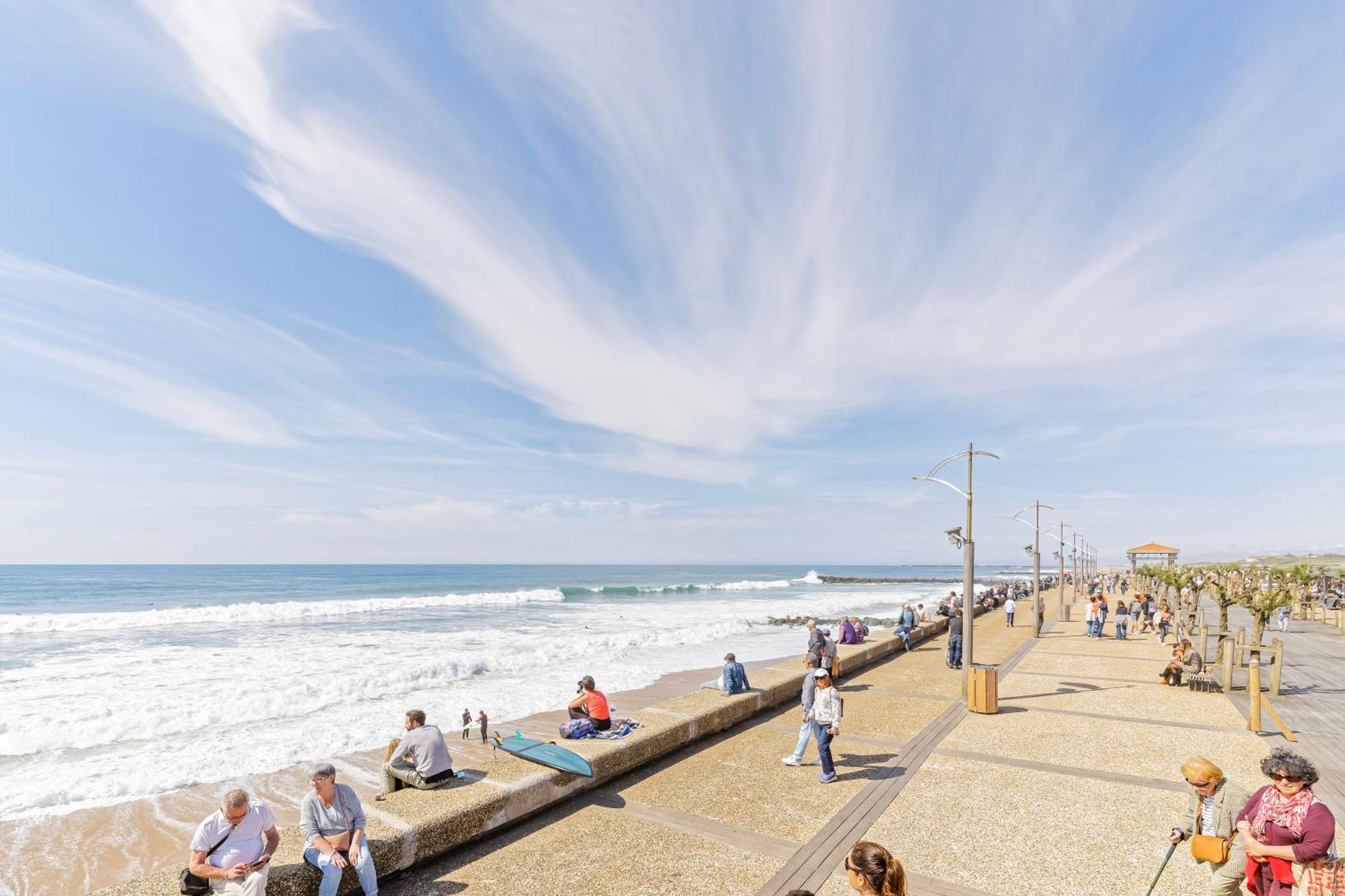 Golden Sand Anglet Biarritz - Front De Mer - Parking Privatif Gratuit Bagian luar foto