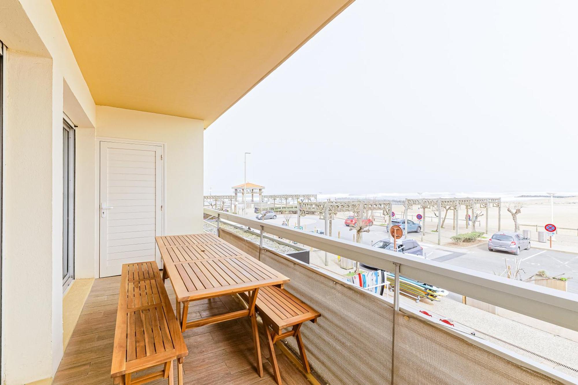 Golden Sand Anglet Biarritz - Front De Mer - Parking Privatif Gratuit Bagian luar foto